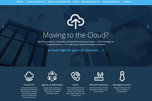 Portfolio example: Moving to Cloud project
