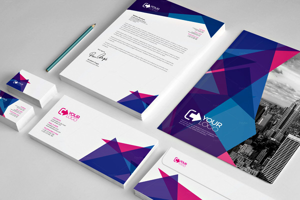 Portfolio example: Corporate Identity design