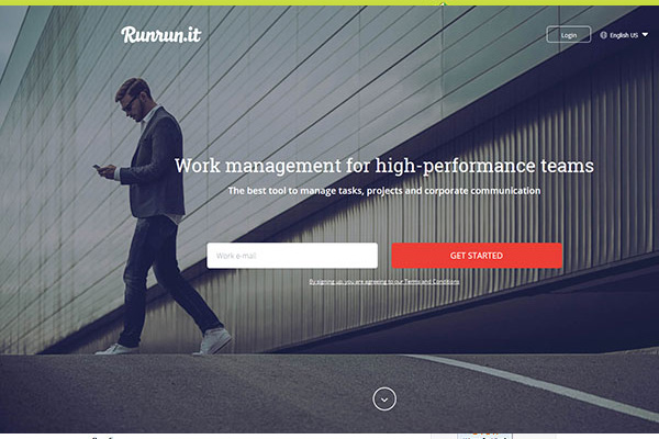 Portfolio example: Property Developments website